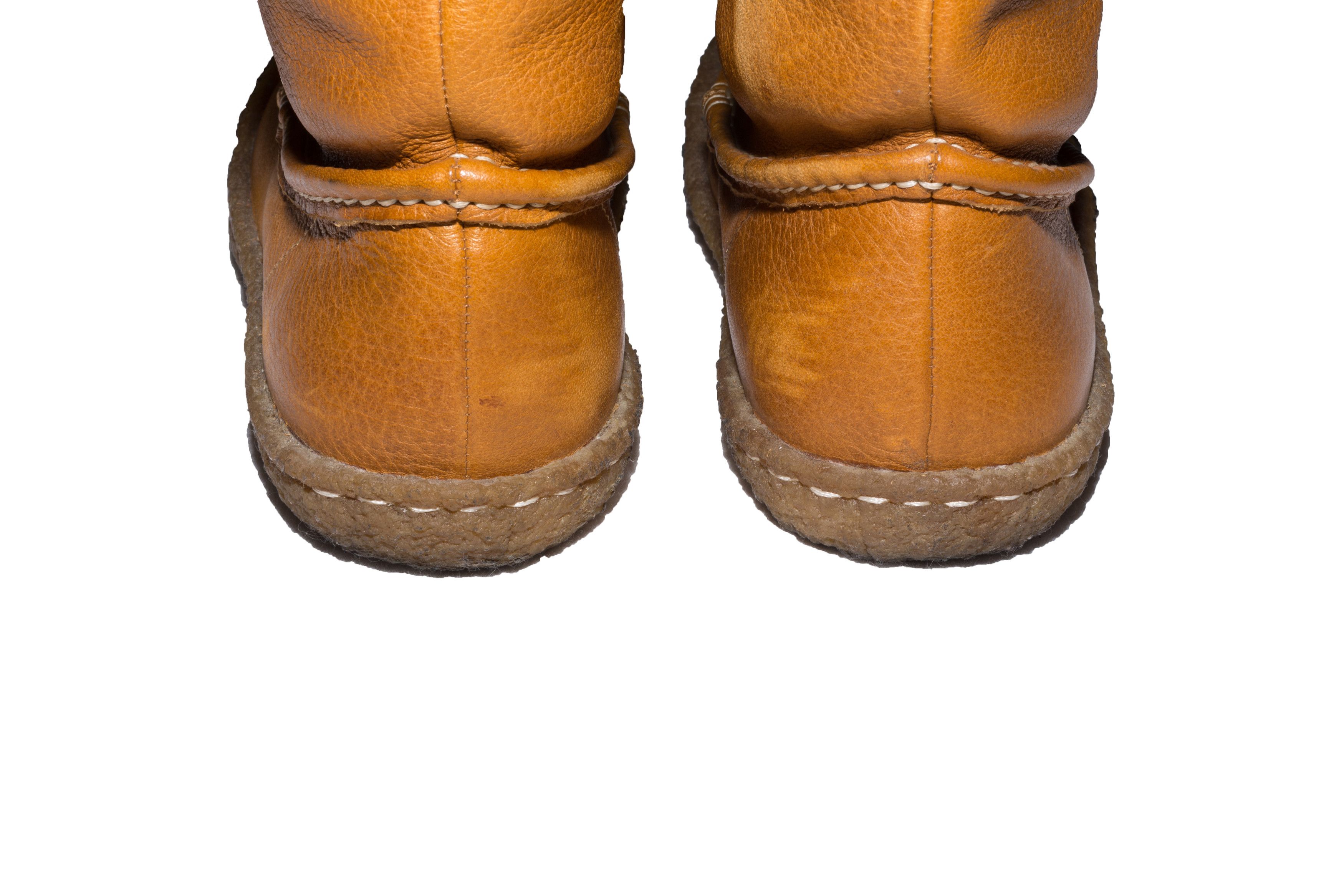 Issey Miyake LACE UP 5 HOLE MOCCASIN BOOTS Size US 6.5 / IT 36.5 - 4 Thumbnail