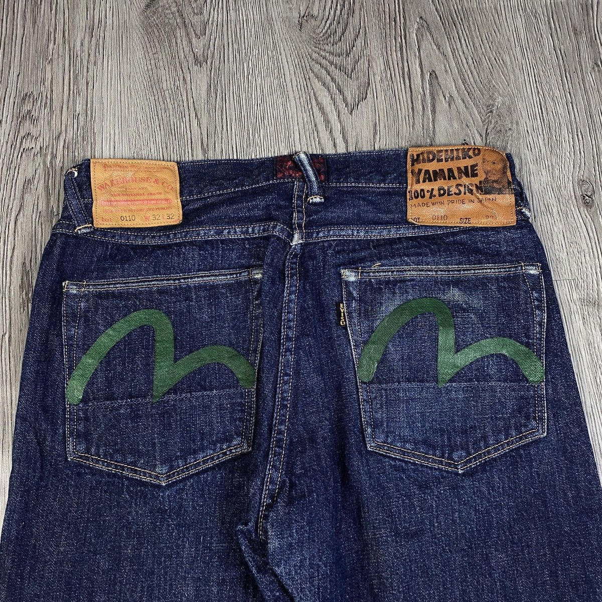 Evisu × Warehouse & Co. Evisu Hidehiko Yamane X Warehouse & Co. Selvedge Pants Size US 32 / EU 48 - 10 Thumbnail