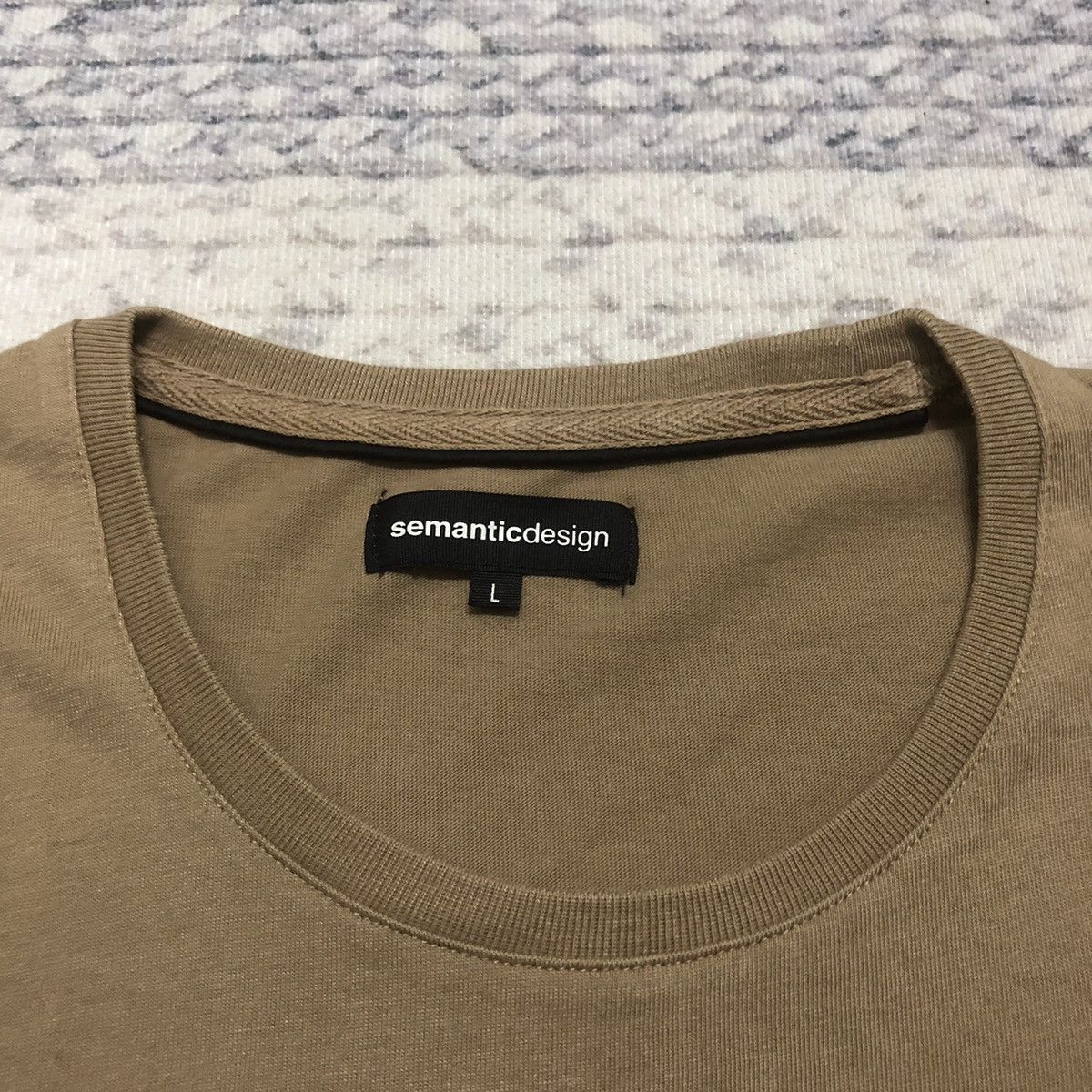 If Six Was Nine × Japanese Brand × semanticdesign Rare Semantic Design ‘HUSH’ Pocket Tees Size US S / EU 44-46 / 1 - 3 Thumbnail
