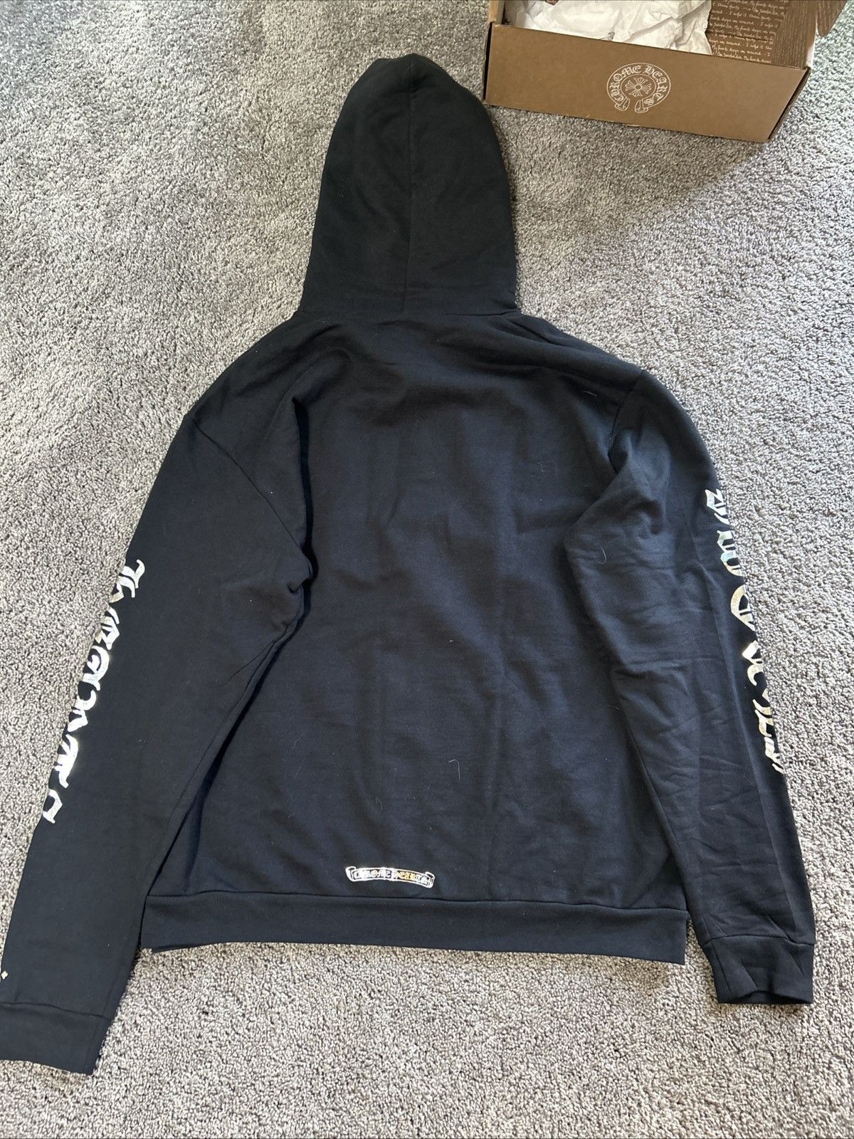 Chrome Hearts Chrome Hearts 1988 Foil Print Hoodie 100% Authentic XL Size US XL / EU 56 / 4 - 12 Thumbnail