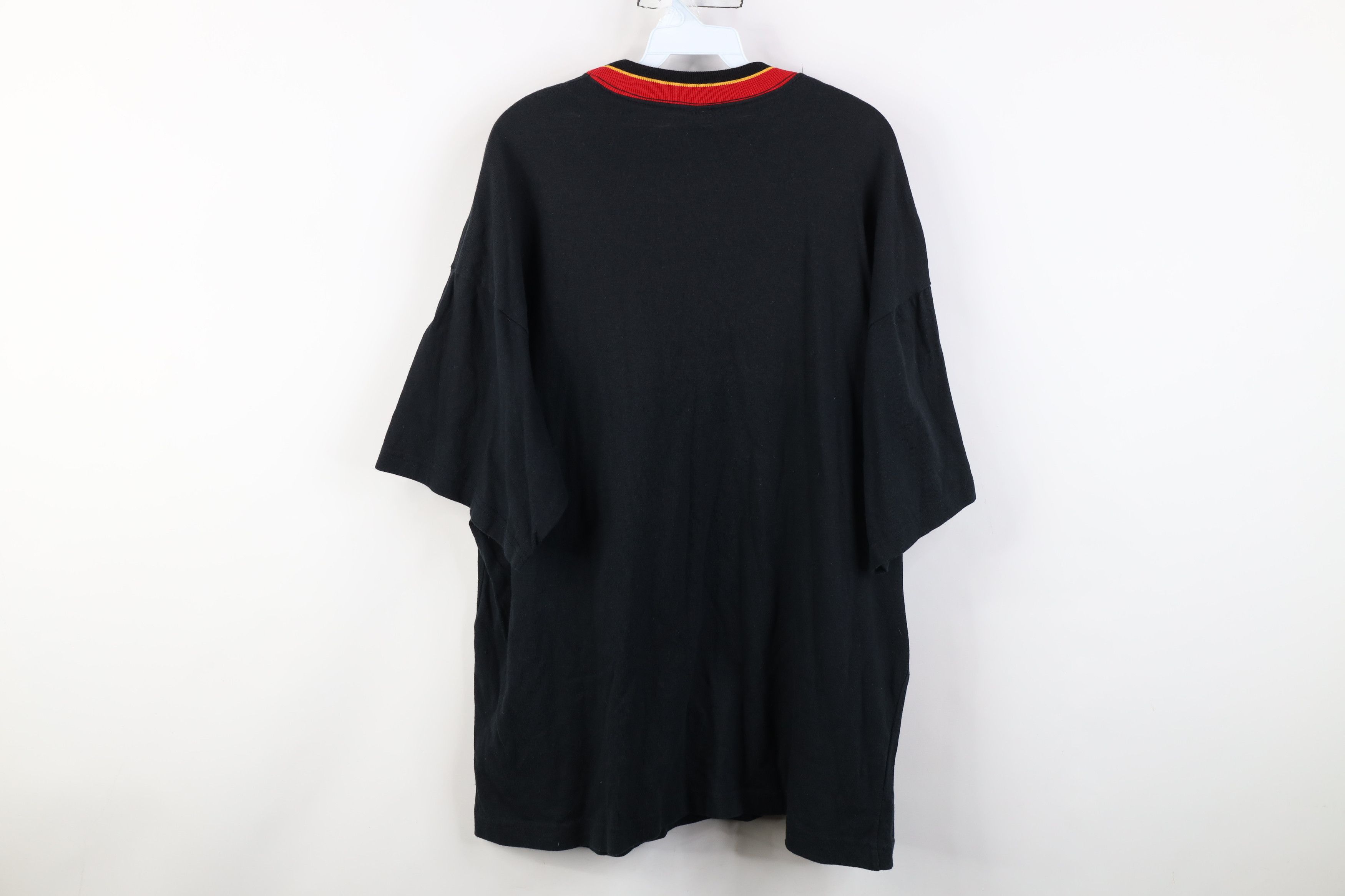 Vintage Vintage 90s NASCAR Racing Ernie Irvan T-Shirt Black USA Size US XL / EU 56 / 4 - 11 Thumbnail
