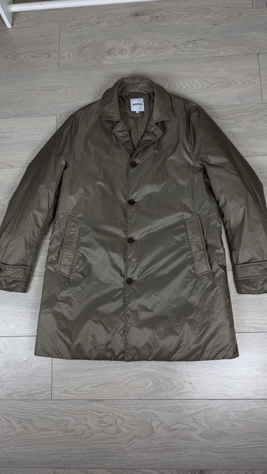 Aspesi Apesi Thermore Trench Coat Size US L / EU 52-54 / 3 - 4 Thumbnail