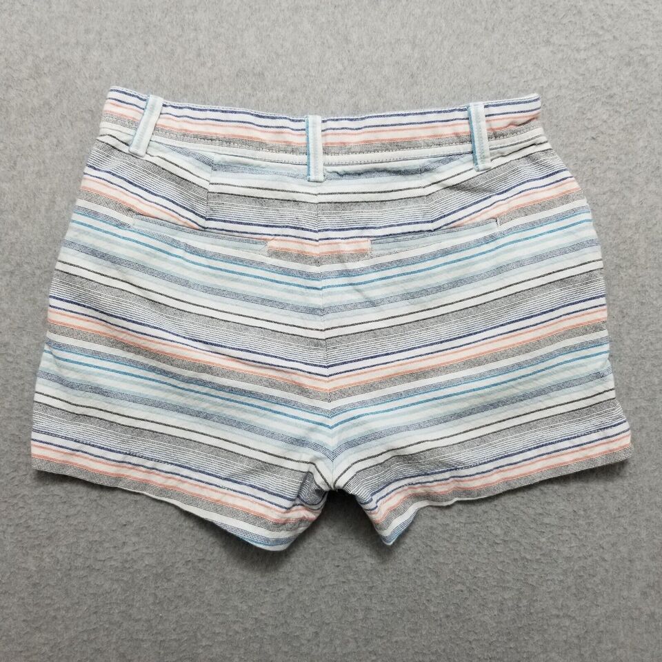 Gap Gap Shorts Womens 0 Striped Chino Casual Lightweight Size 25" / US 0 / IT 36 - 8 Thumbnail