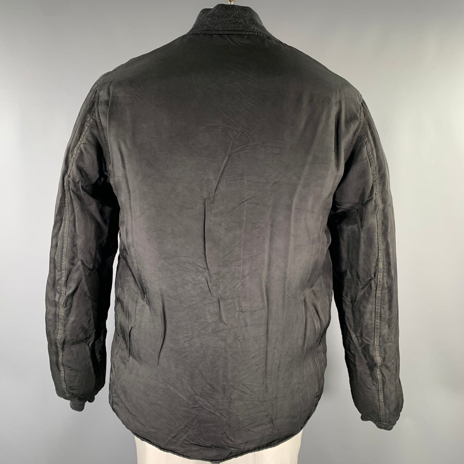 Visvim VISVIM Size L Black Nylon Reversible Bomber Jacket Size US L / EU 52-54 / 3 - 7 Thumbnail