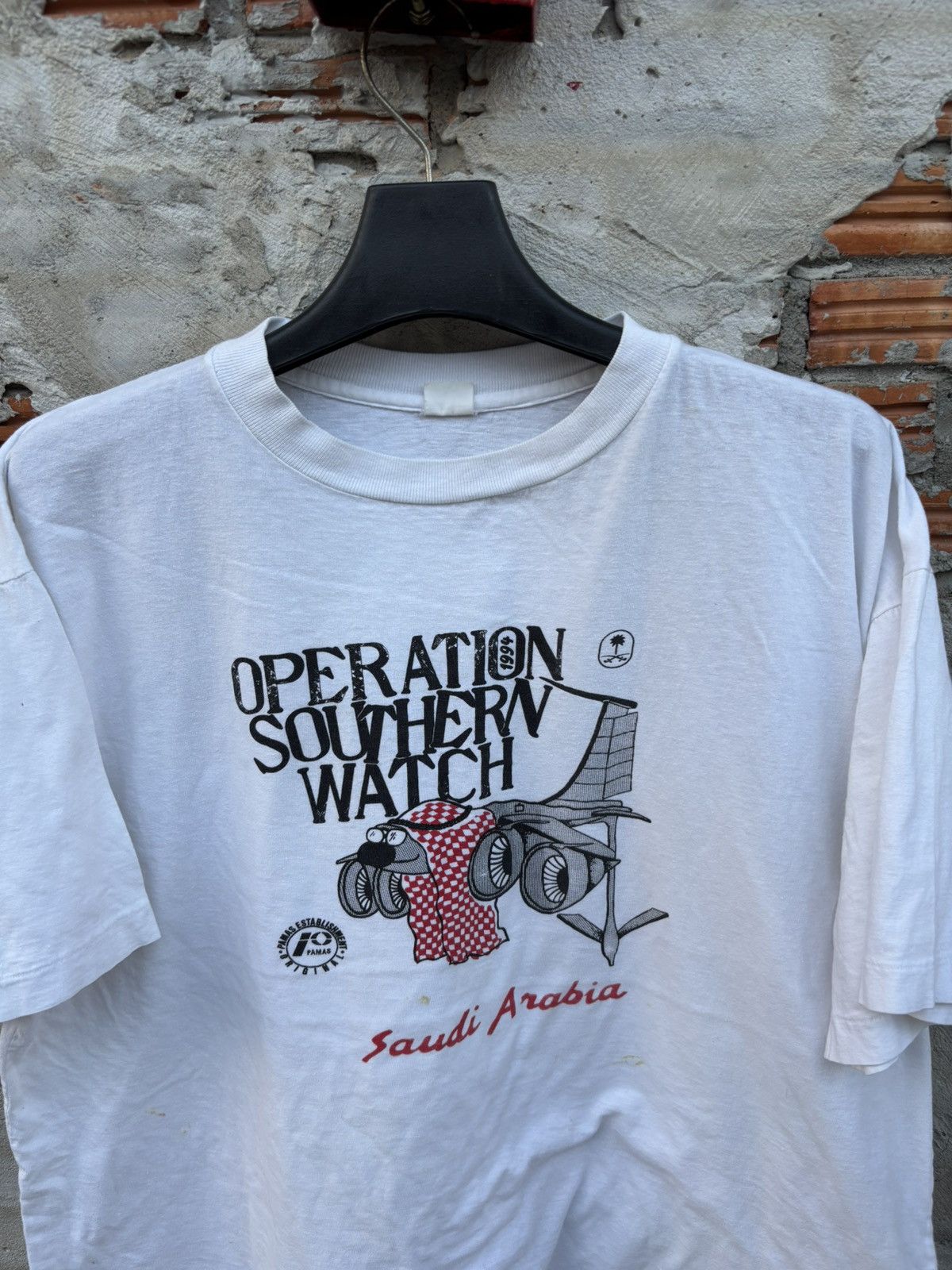 Vintage Vtg 1994 Operation Southern Watch Saudi Arabia Military Size US L / EU 52-54 / 3 - 2 Thumbnail
