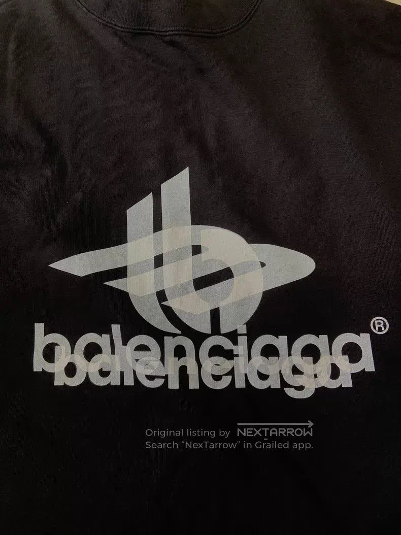 Balenciaga Balenciaga Letter print casual hooded long-sleeve sweatshi Size US S / EU 44-46 / 1 - 3 Thumbnail