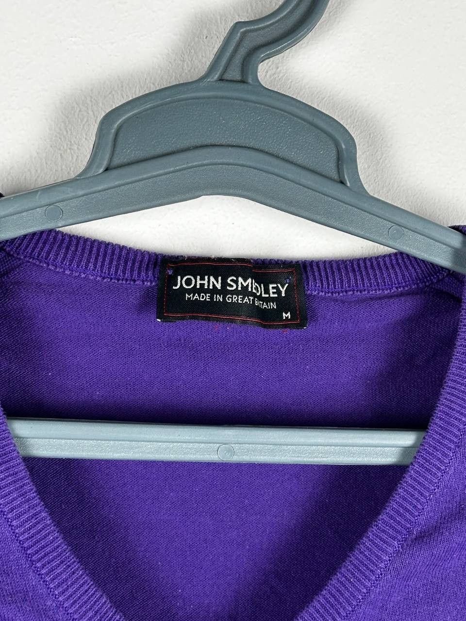 John Smedley John Smedley Sea Island Cotton Sweater V Neck England Size US M / EU 48-50 / 2 - 4 Thumbnail