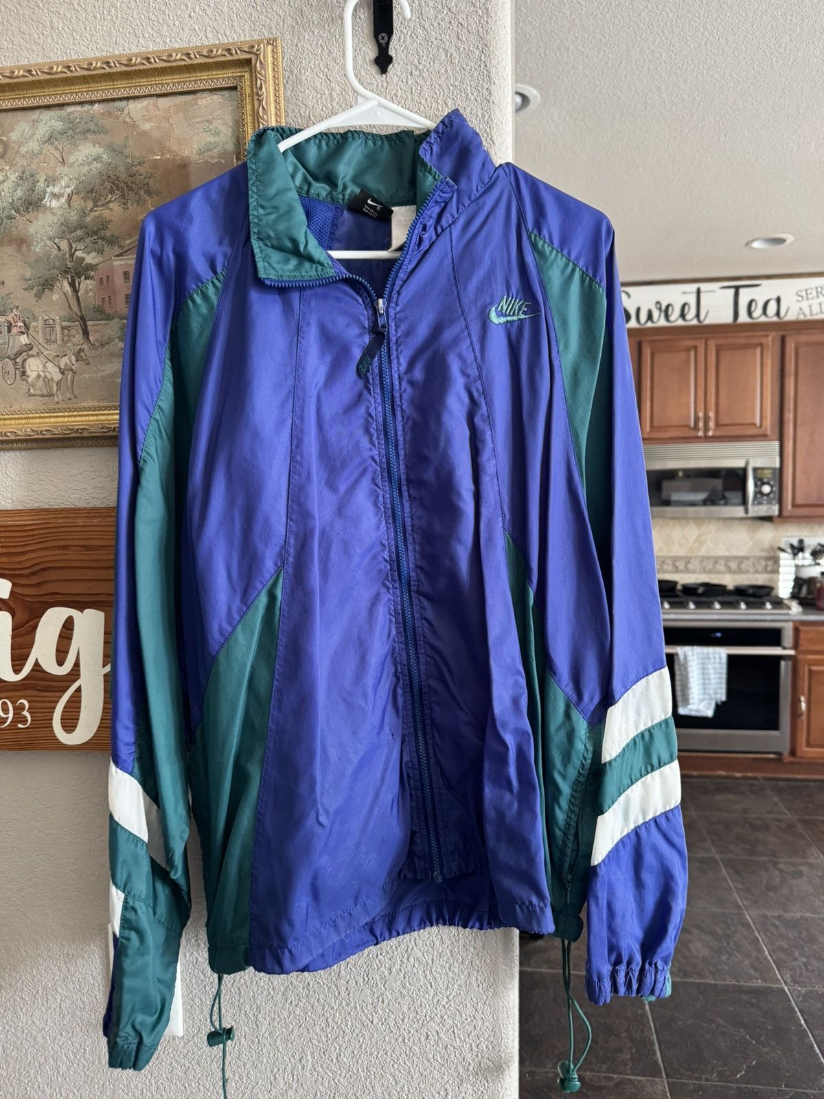 Nike Vintage Nike windbreaker Size US L / EU 52-54 / 3 - 1 Thumbnail