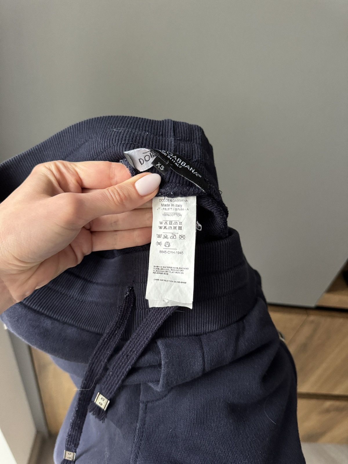 Dolce & Gabbana Dolce & Gabbana Zip Low Waist Straight Sweatpants Back Logo Size 24" / US 00 / IT 34 - 9 Thumbnail