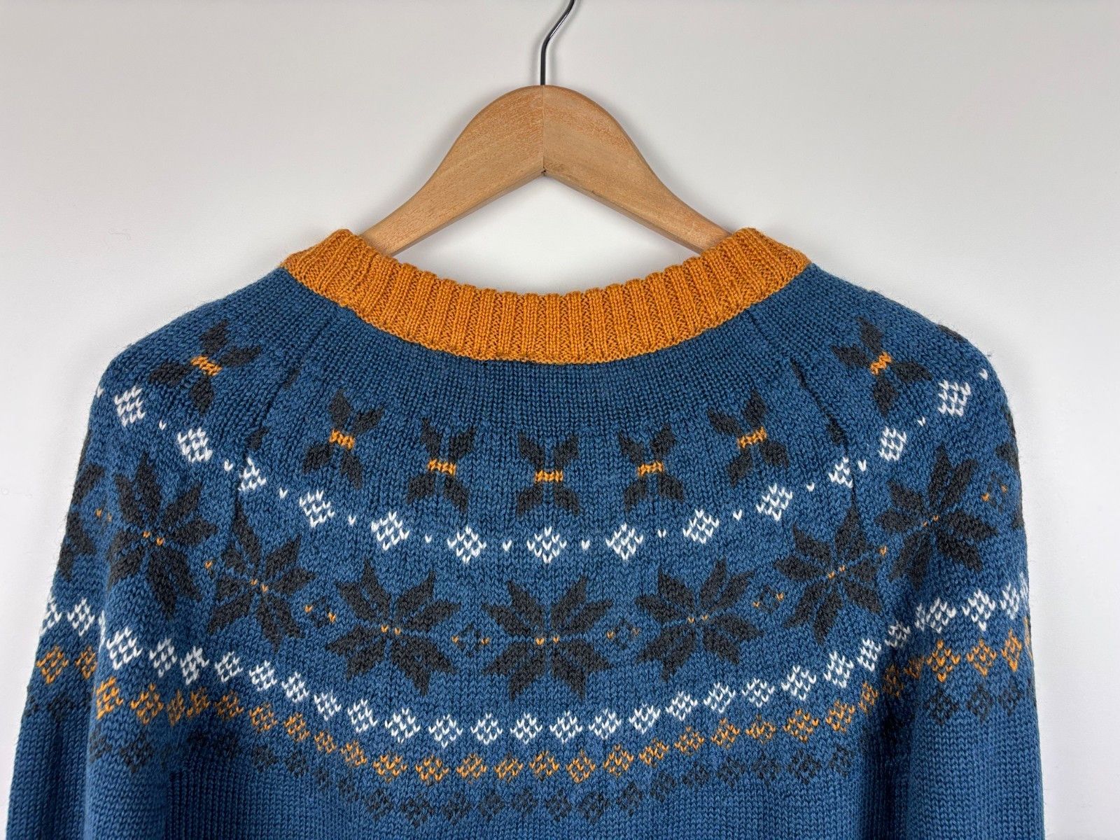 Ulvang Ulvang Tyrol Fair Isle Sweater Wool Tencel Norway Jumper L Size L / US 10 / IT 46 - 7 Thumbnail