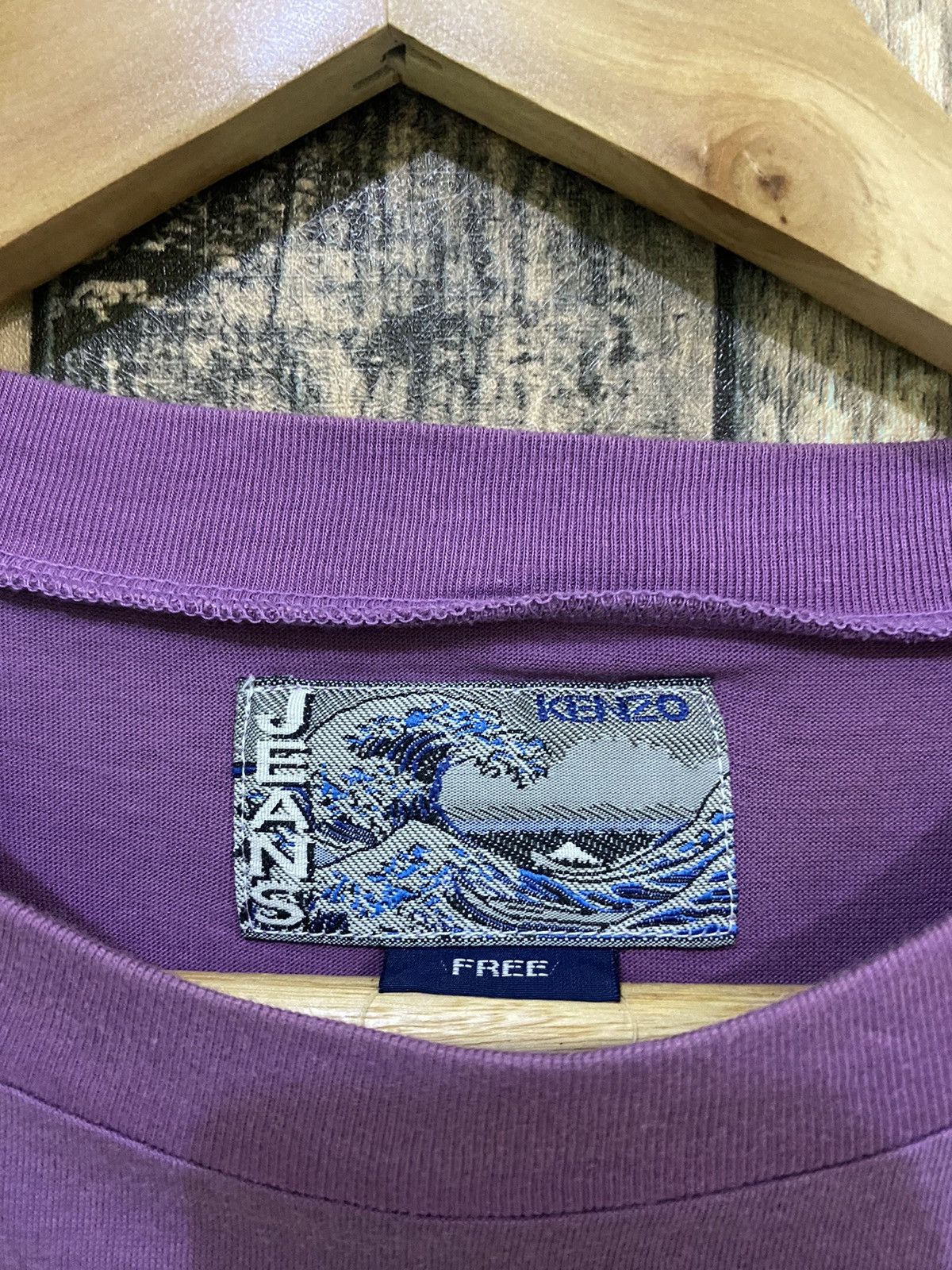 Designer × Kenzo × Vintage Vintage Kenzo Big Logo T Shirt Size US M / EU 48-50 / 2 - 6 Thumbnail