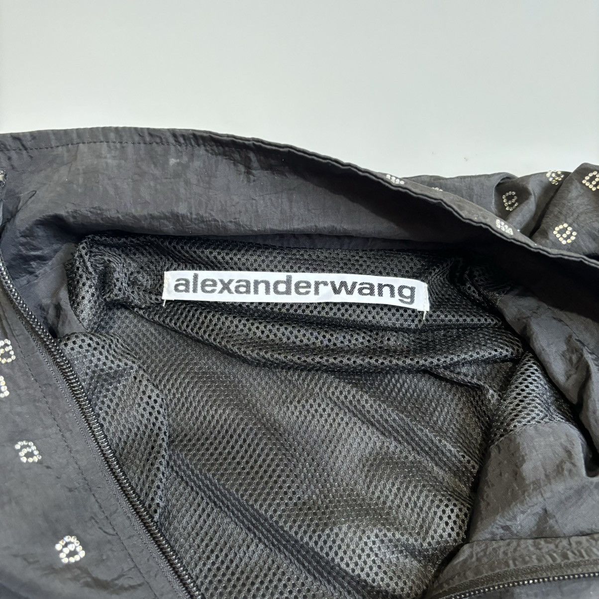 Alexander Wang Alexander Wang Women's Black Coaches Bomber Jacket Size S / US 4 / IT 40 - 8 Thumbnail