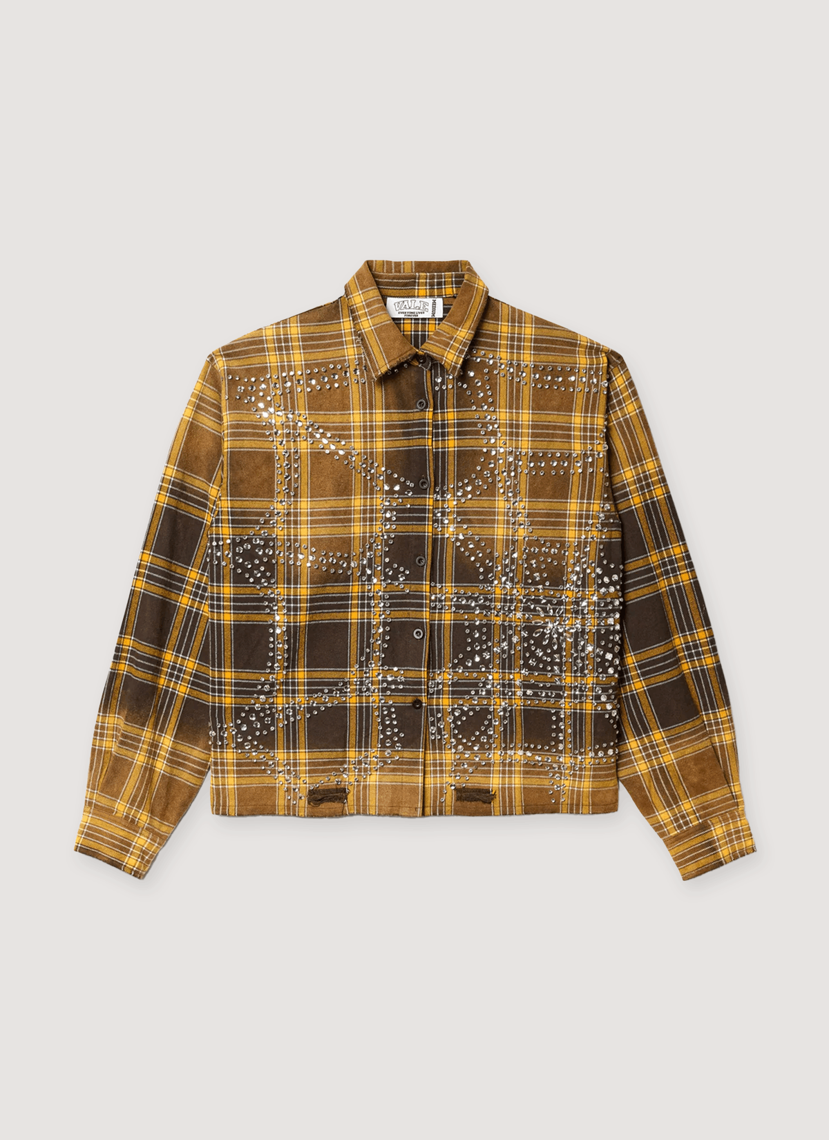 Vale Forever Chocolate Flannel Yellow Size US XL / EU 56 / 4 - 1 Thumbnail