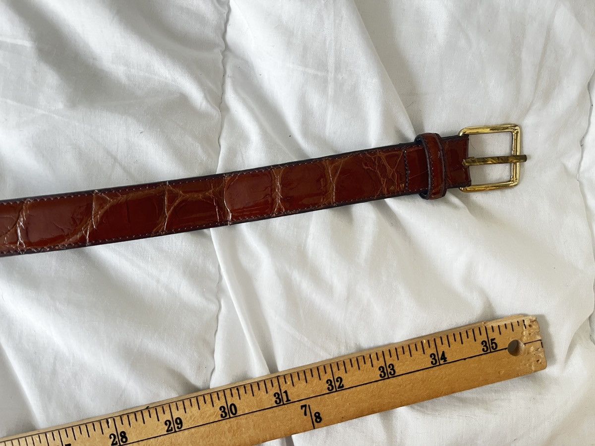 Christian Dior Monsieur Vintage Dior Calf Leather Belt Size ONE SIZE - 5 Thumbnail