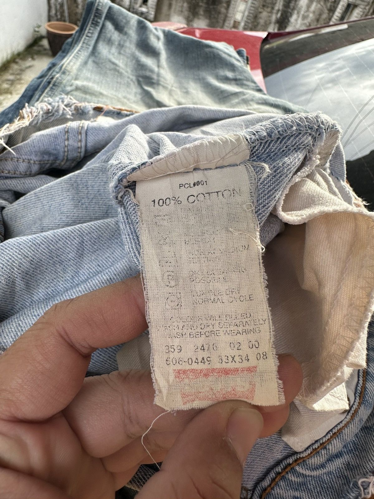 Levi's Vintage Levis 606 Distressed Denim Pant Size US 32 / EU 48 - 10 Thumbnail