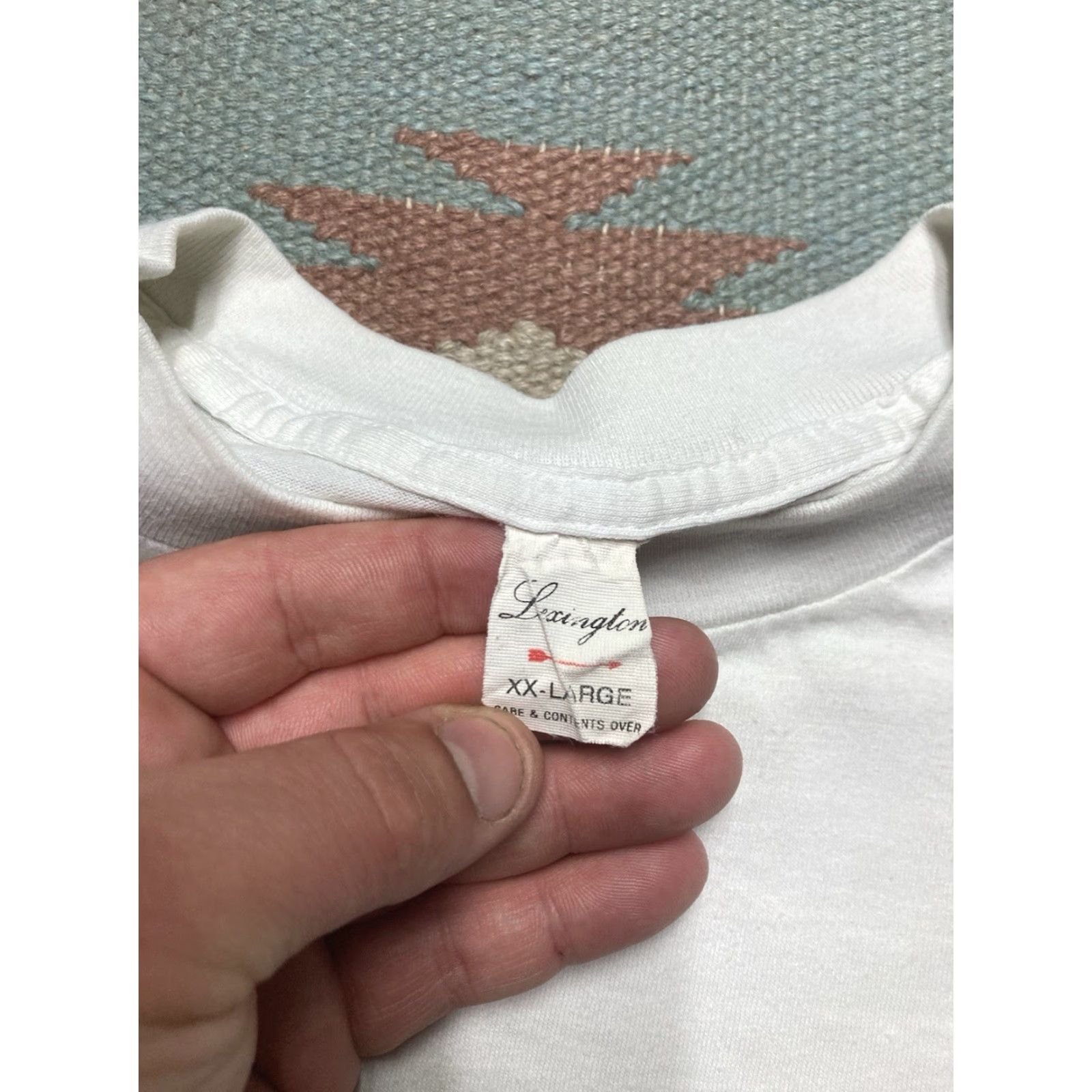 Vintage VINTAGE 80s T Shirt Sweet Shoals Alabama Soft Comfy Single Stitch Boxy XL Men's White Size US XL / EU 56 / 4 - 6 Thumbnail