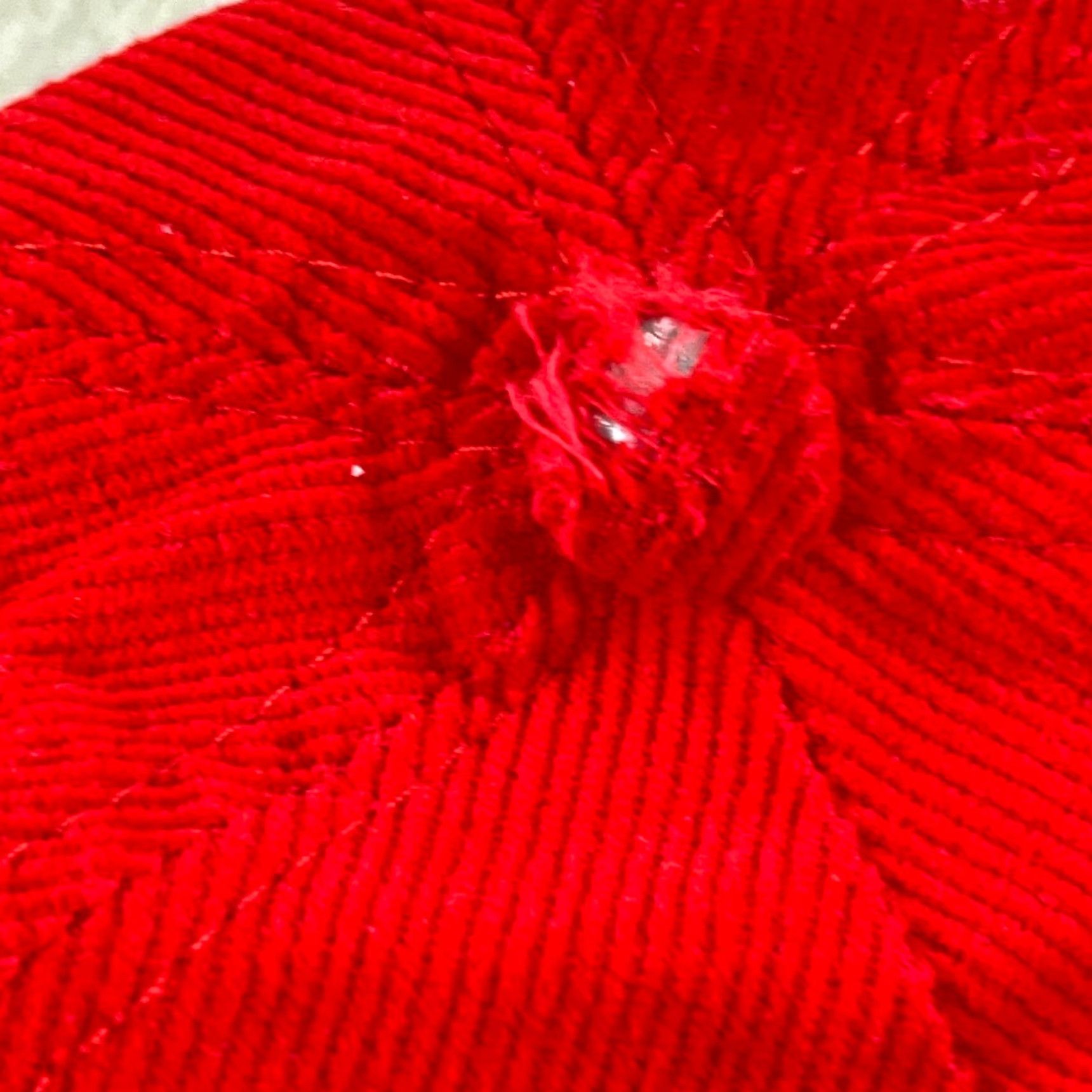 Vintage VINTAGE Las Vegas Casino Hat Cap Snapback Corduroy Trucker 90s Red Adult Men Size ONE SIZE - 4 Thumbnail