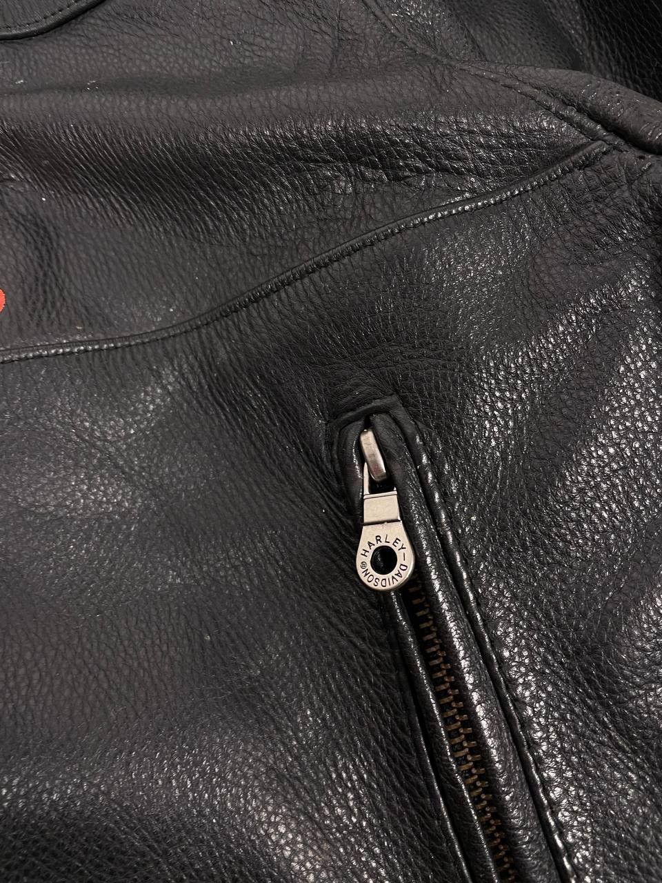 Harley Davidson Vintage Harley Davidson Motorcycle Leather Jacket Biker 90s Size US XXL / EU 58 / 5 - 18 Thumbnail