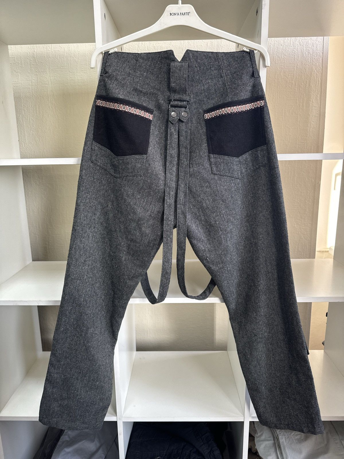 20471120 × PPFM PPFM Suspender Bondage Pants Size US 31 - 2 Thumbnail