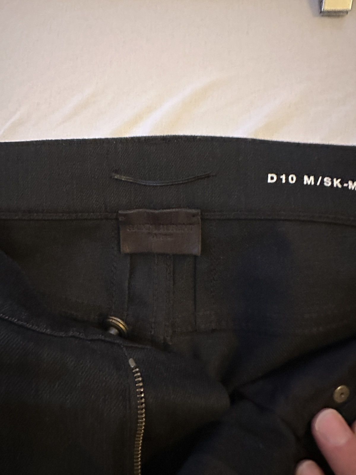 Saint Laurent Paris Saint Laurent Paris D10 jeans Hedi Slimane era Size US 31 - 5 Thumbnail