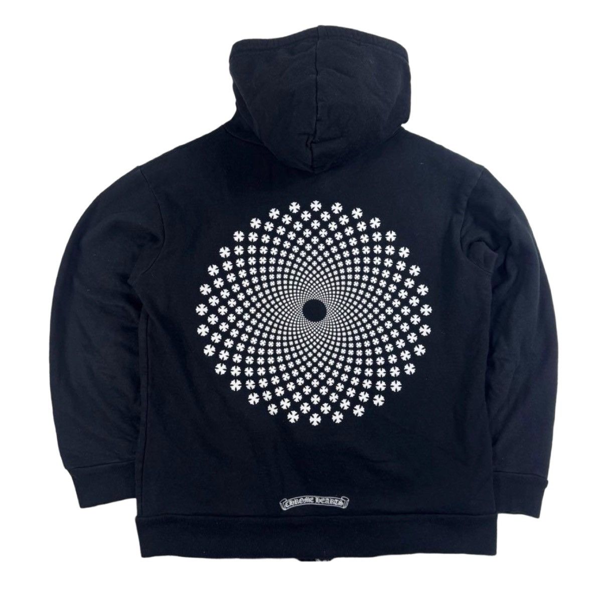 Chrome Hearts Chrome Hearts Psychedelic Cross Zip Hoodie size M Size US M / EU 48-50 / 2 - 2 Thumbnail