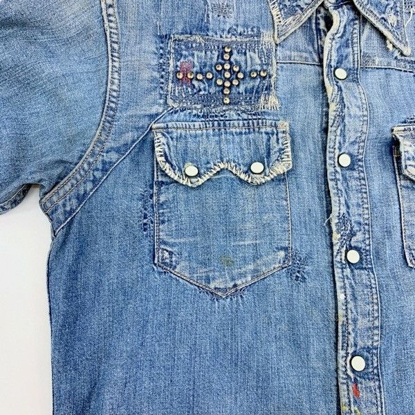 Kapital Denim Button Up Shirt Size US M / EU 48-50 / 2 - 7 Thumbnail