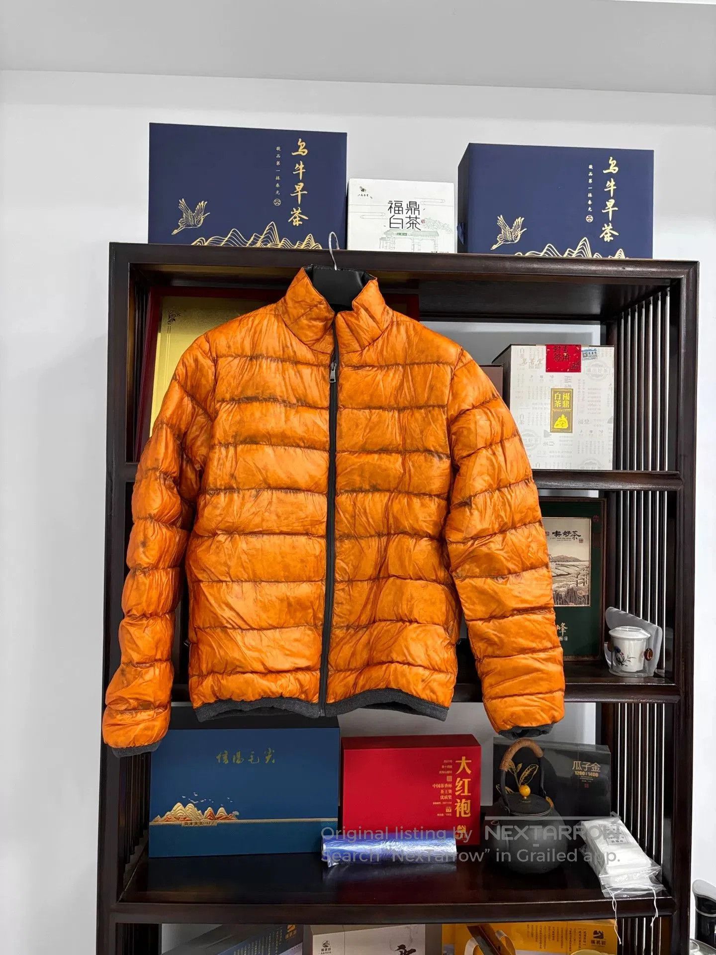 Dolce & Gabbana Dolce & Gabbana Orange Quilted Puffer Jacket. Size US S / EU 44-46 / 1 - 1 Thumbnail