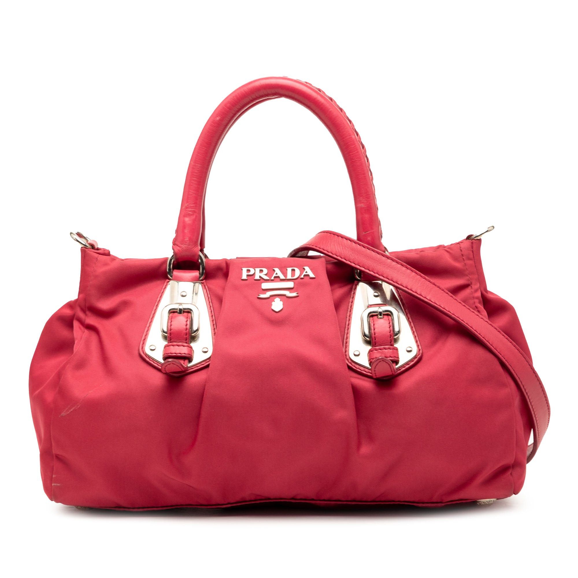 Prada Tessuto Buckle Satchel Size ONE SIZE - 1 Thumbnail