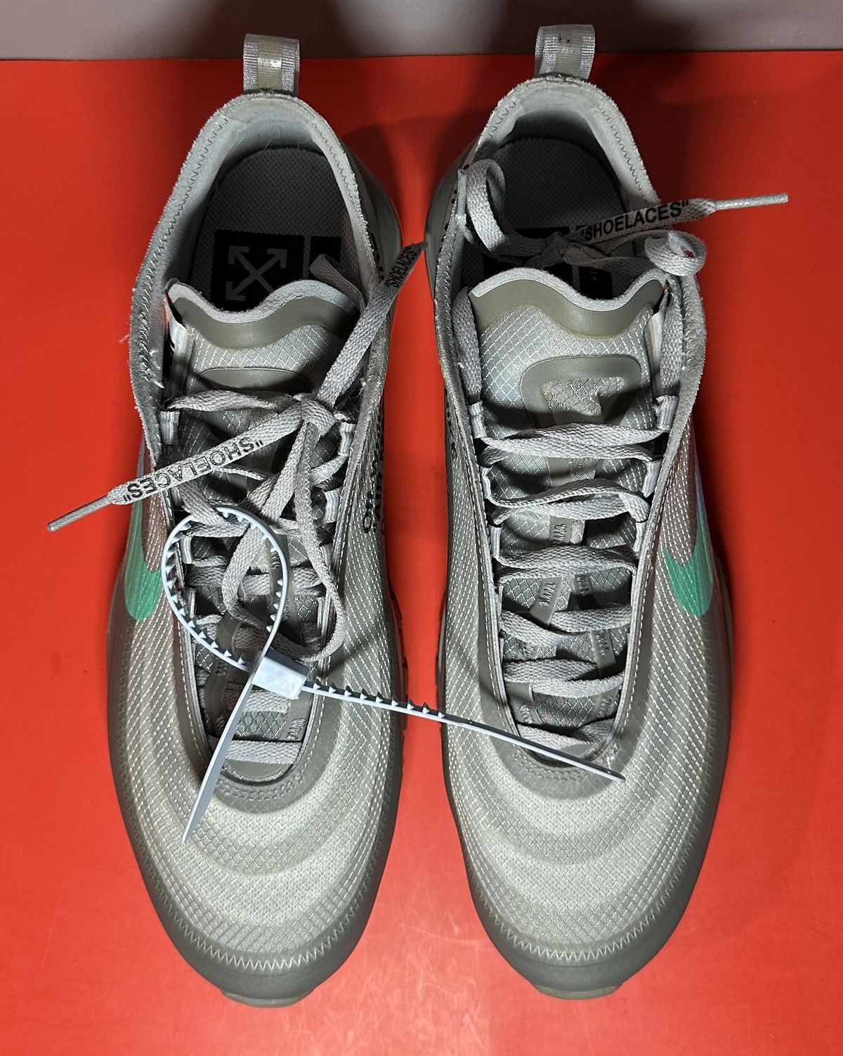 Nike × Off-White Size 10 - Off-White X Air Max 97 Menta Size US 10 / EU 43 - 4 Thumbnail