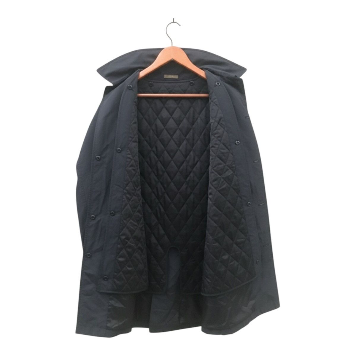 Yohji Yamamoto ARCHIVE Yohji Yamamoto A.A.R Quilted Liner Balmacaan Coat Size US L / EU 52-54 / 3 - 3 Thumbnail