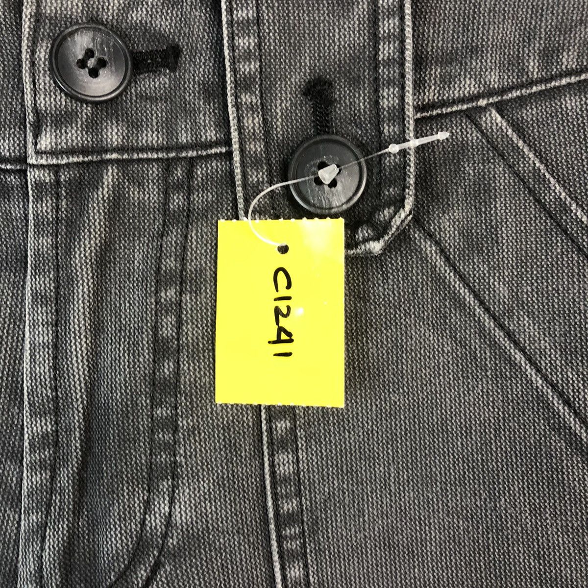 Japanese Brand DL Tasse Tasse Black Cropped Pants #C1241 Size US 27 - 11 Thumbnail
