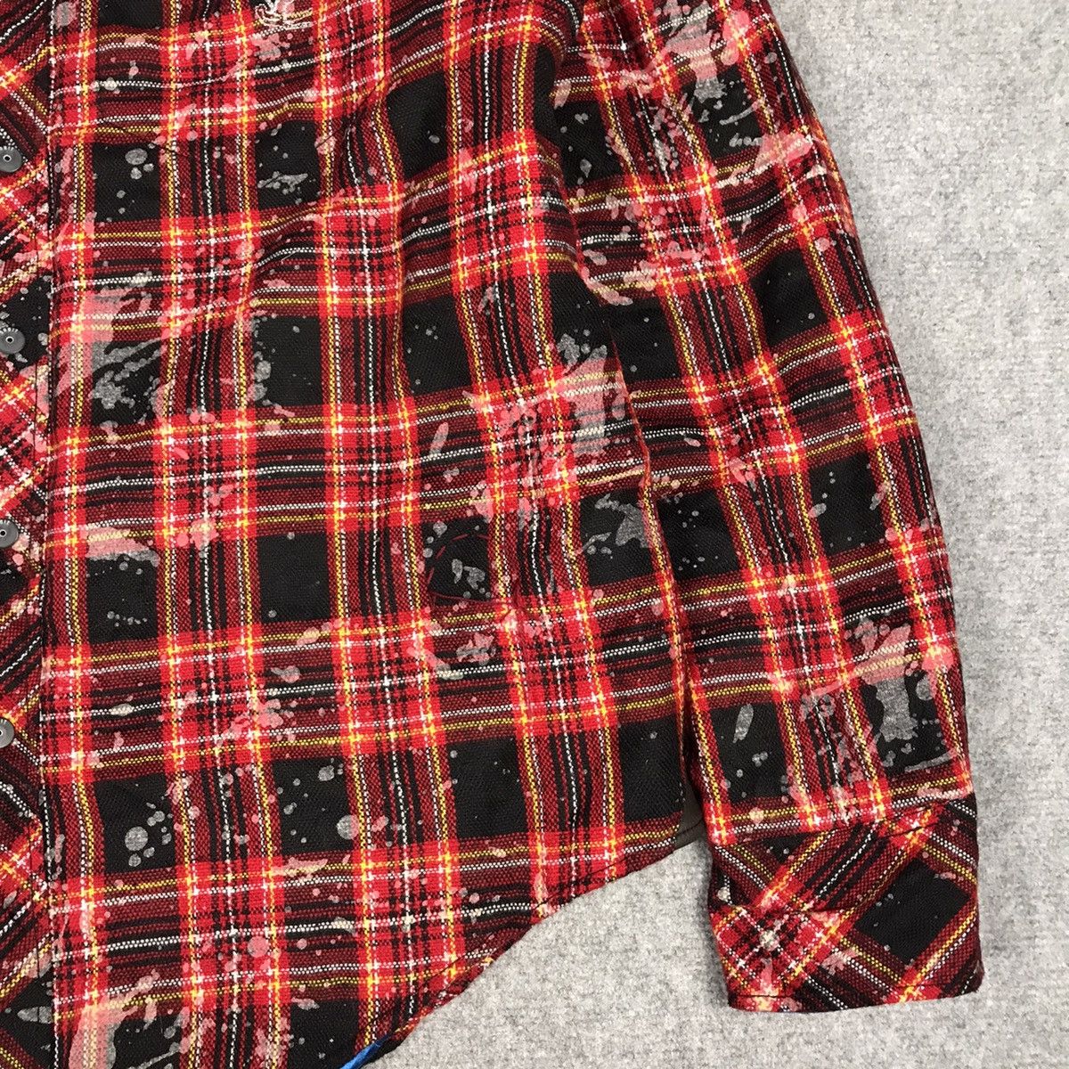 If Six Was Nine × Japanese Brand × SABIT SABIT JAPAN FLANNEL DESIGN SNAP BUTTON JACKET Size US L / EU 52-54 / 3 - 5 Thumbnail