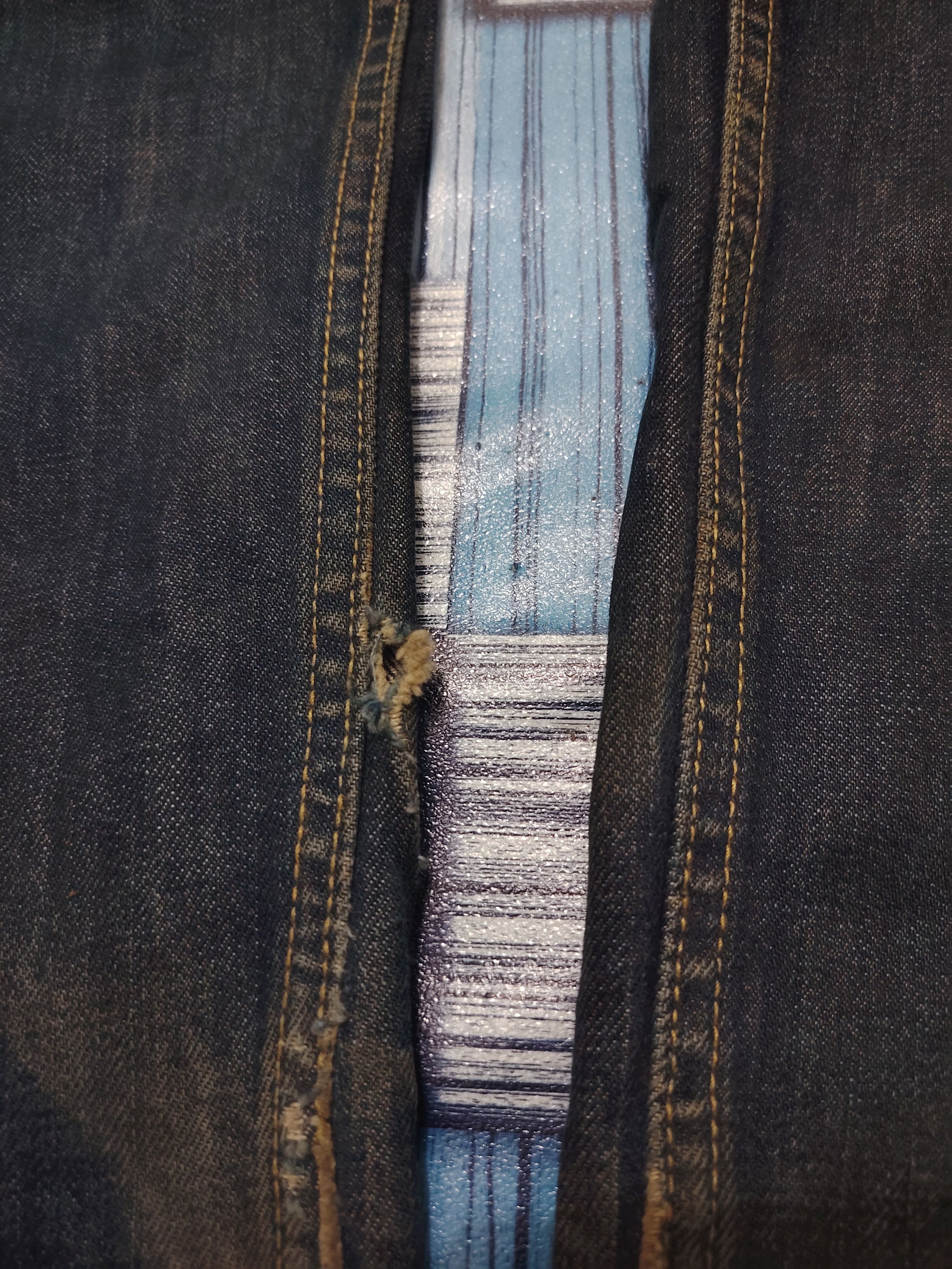 Who Decides War Japanese Trans Continents Distressed Jeans Size US 32 / EU 48 - 12 Thumbnail