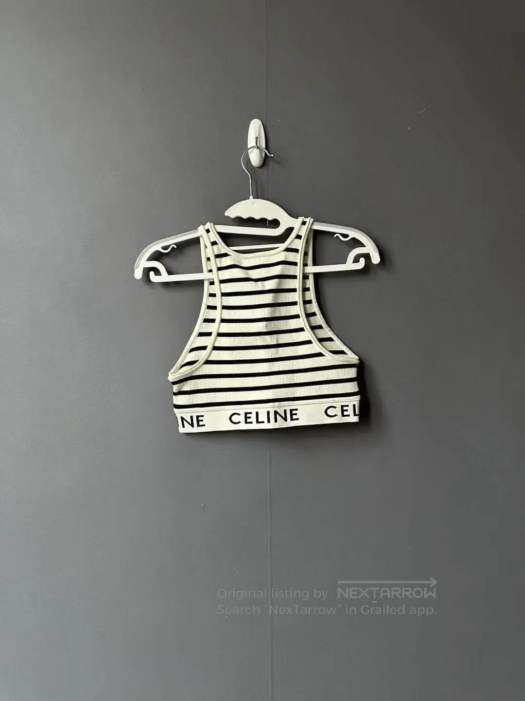 Celine Celine Striped Knit Vest. Size M / US 6-8 / IT 42-44 - 2 Thumbnail