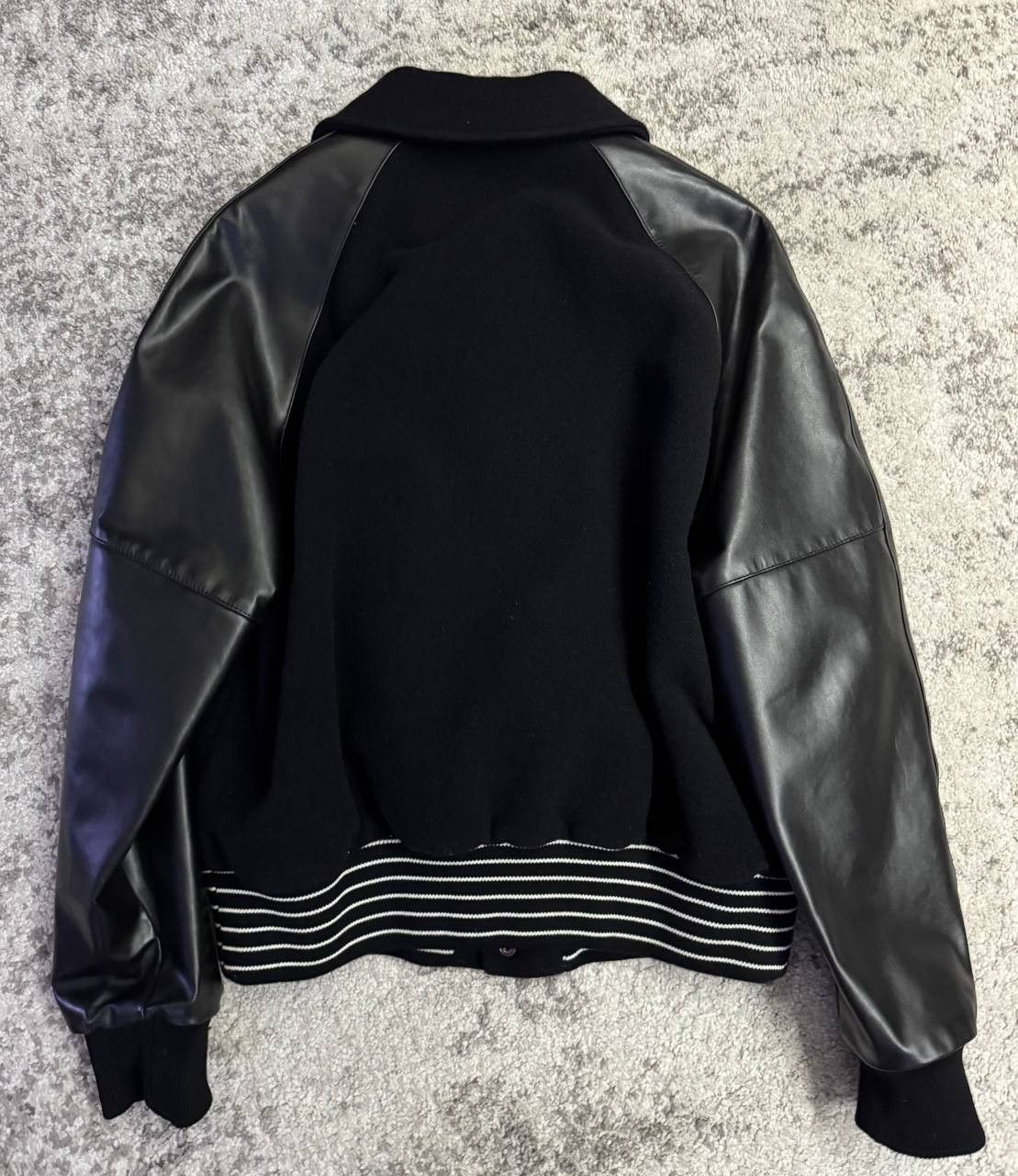 Acne Studios Acne Studios Leather Varsity Jacket Size US M / EU 48-50 / 2 - 2 Thumbnail