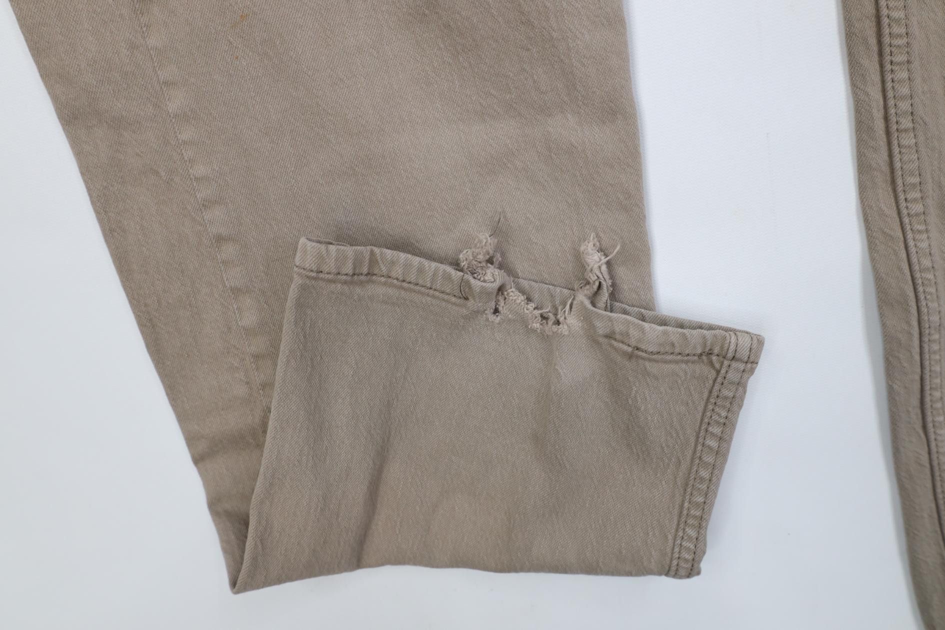 Levi's Vintage Y2K Levis 505 Regular Straight Leg Jeans Beige Size US 38 / EU 54 - 5 Thumbnail