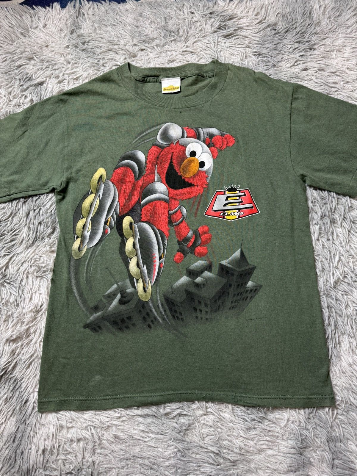 Vintage Vintage Elmo Sesame Street 90’s Size US M / EU 48-50 / 2 - 1 Thumbnail