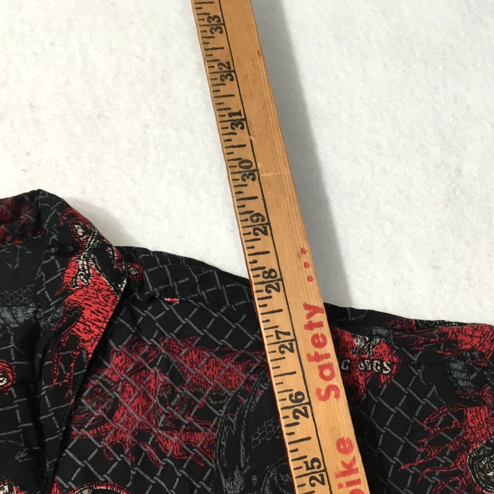 Big Dogs VINTAGE Big Dogs Button-Up Shirt Mens L Black USA Graphic Print Short Sleeve Button-Down 60s 70s 80s Size US L / EU 52-54 / 3 - 4 Thumbnail