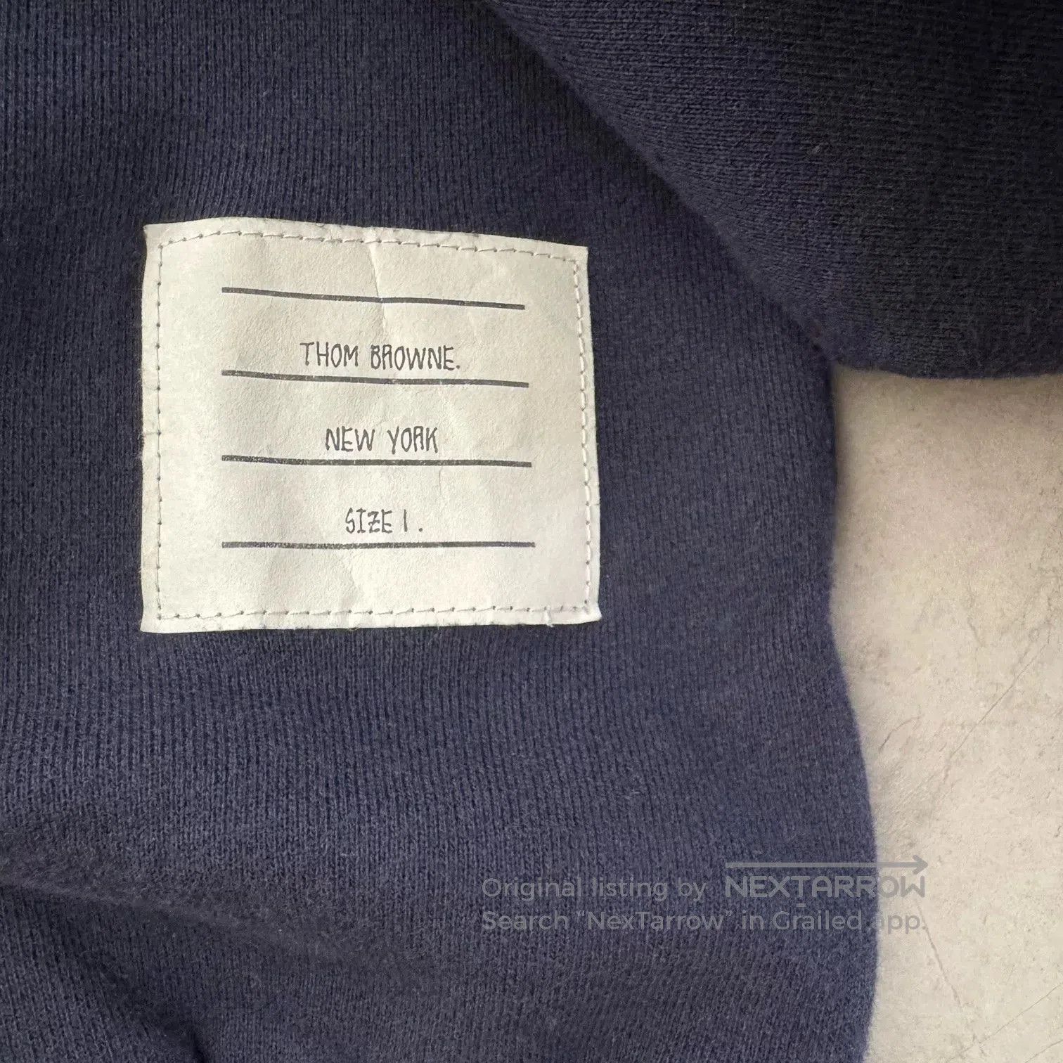 Thom Browne Thom Browne Navy Stripe Trousers Size 1. Size US 26 / EU 42 - 5 Thumbnail