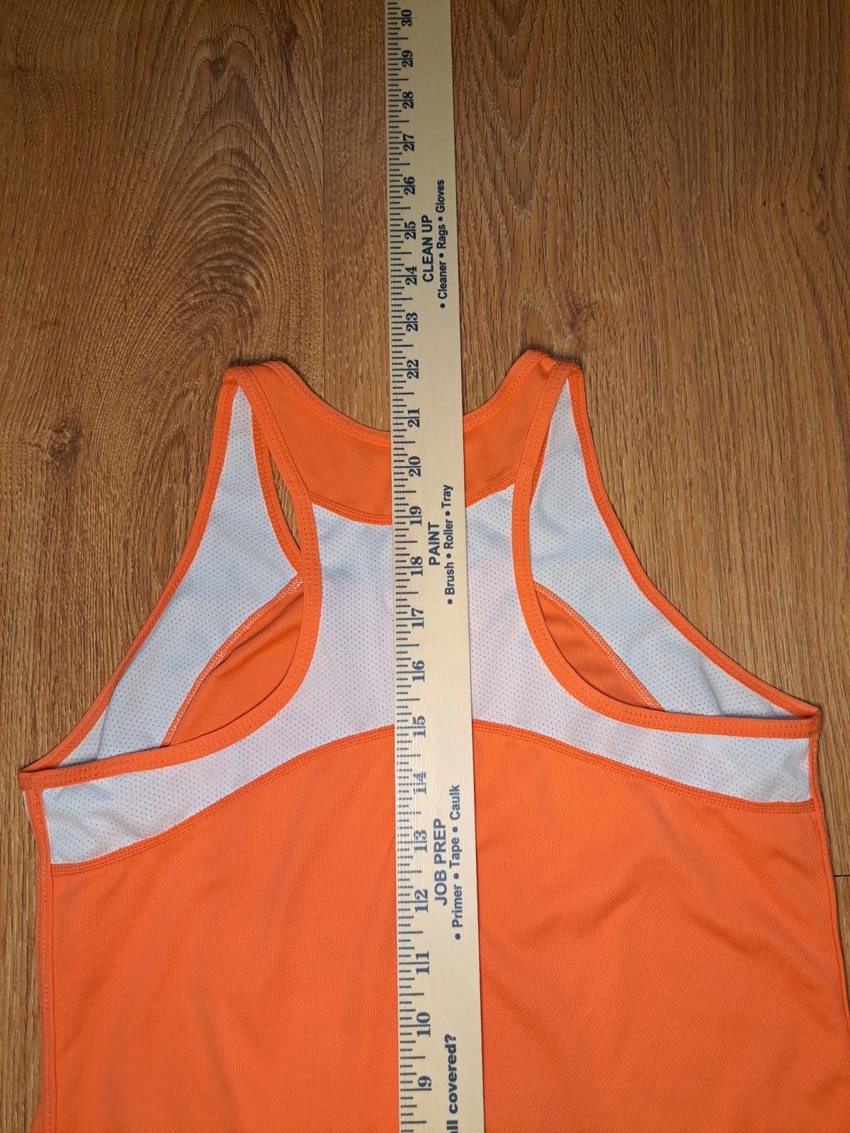 Nike Nike Dri Fit Tank Top Womens Small 4-6 Orange Activewear Size ONE SIZE - 8 Thumbnail