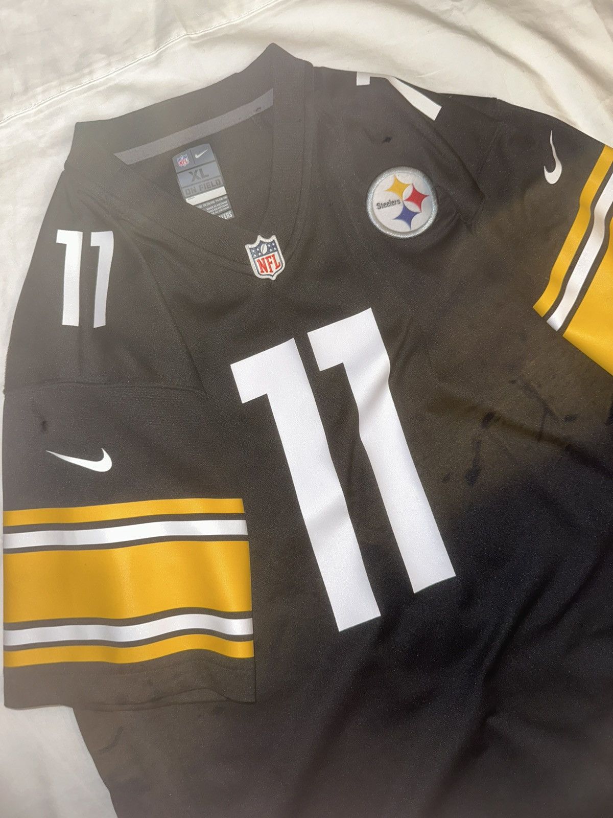 Nike NIKE PITT STEELERS On Field Chase Claypool #11 Jersey Sz.XL Size US XL / EU 56 / 4 - 2 Thumbnail