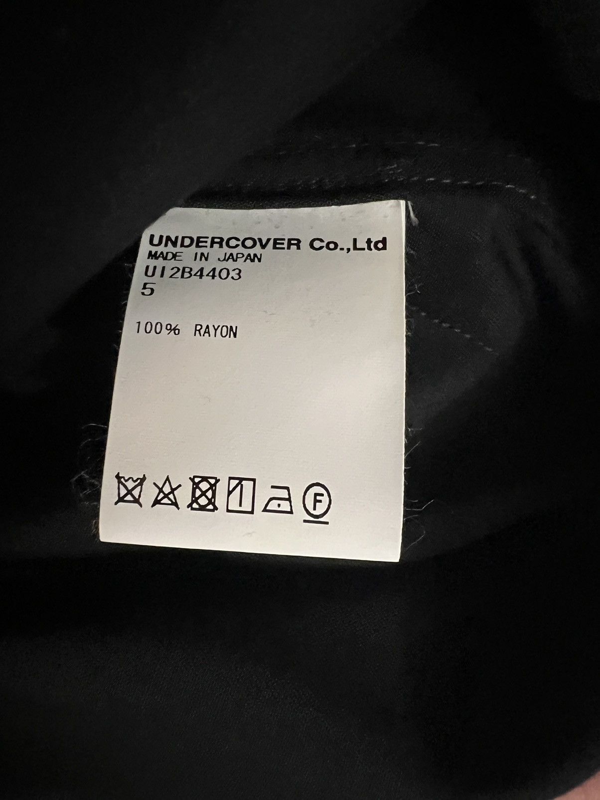 Undercover Undercover oversized button down long sleeve shirt XL XXL Size US XXL / EU 58 / 5 - 4 Thumbnail