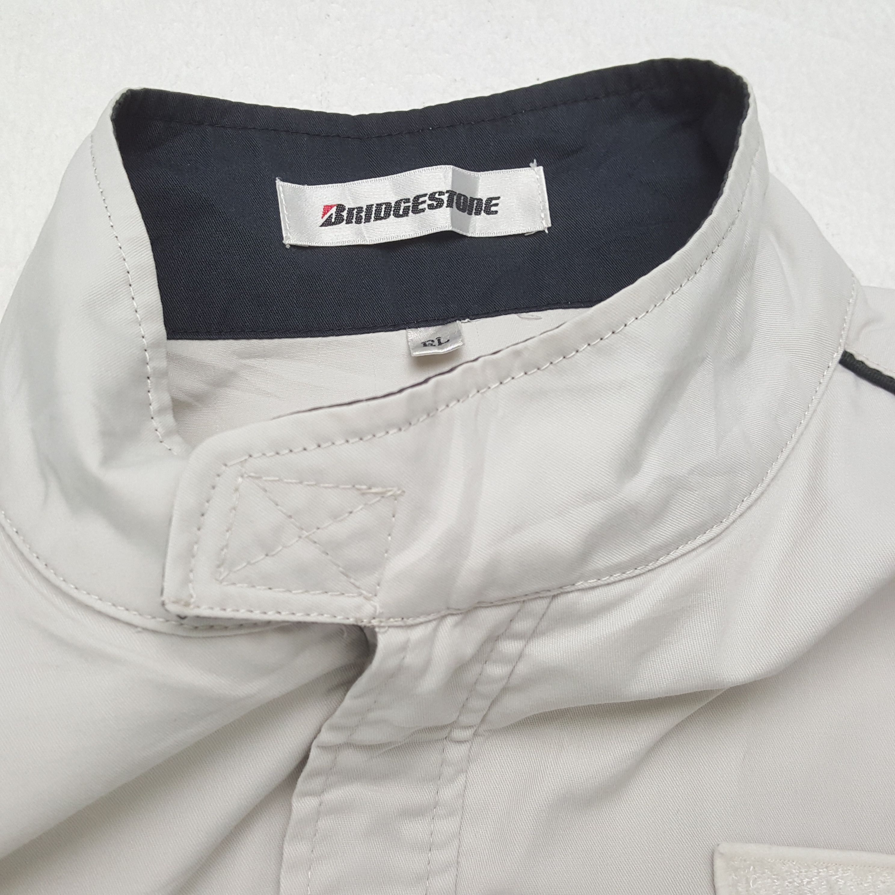 Vintage BRIGESTONE X MUGEN HONDA Custom Art Coverall Jacket Size US L / EU 52-54 / 3 - 14 Thumbnail
