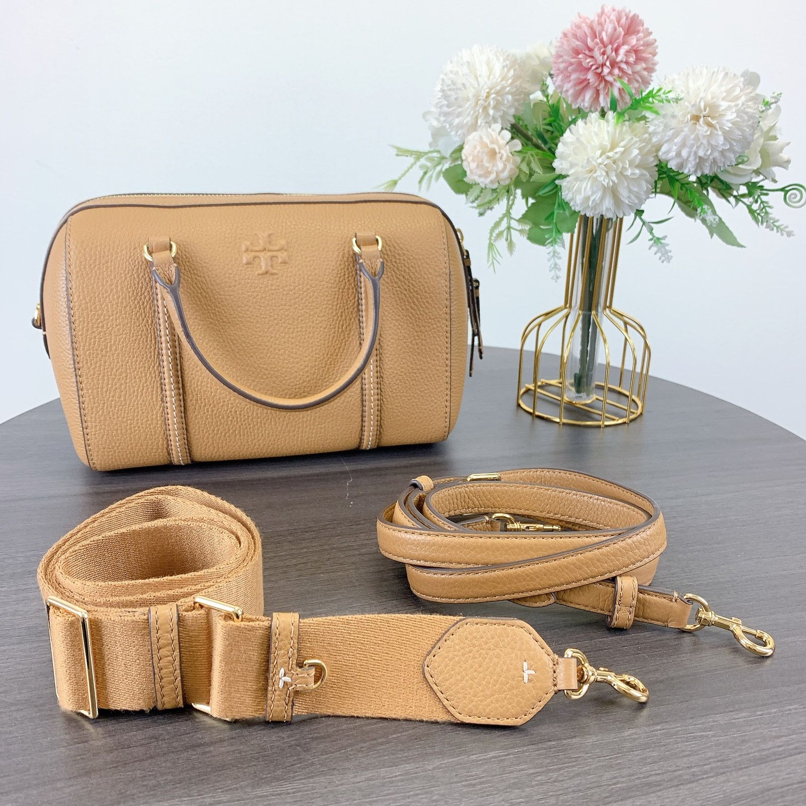 Tory Burch Tory Burch 163516 small eleanor bag IN TIRAMISU Size ONE SIZE - 7 Thumbnail