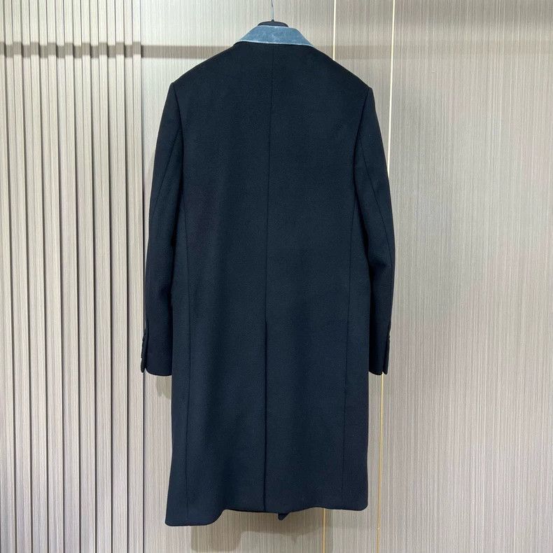 Dior Dior Blue Collar Cashmere Coat-2506 Size US L / EU 52-54 / 3 - 2 Thumbnail