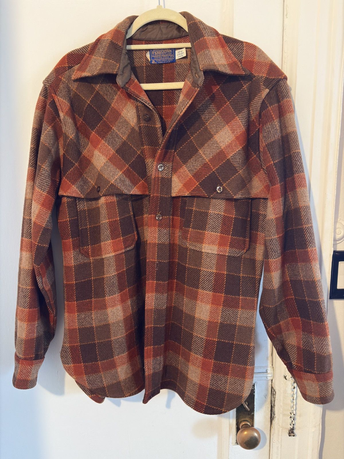 Pendleton Vintage Pendleton wool plaid shirt jacket Size US L / EU 52-54 / 3 - 1 Thumbnail