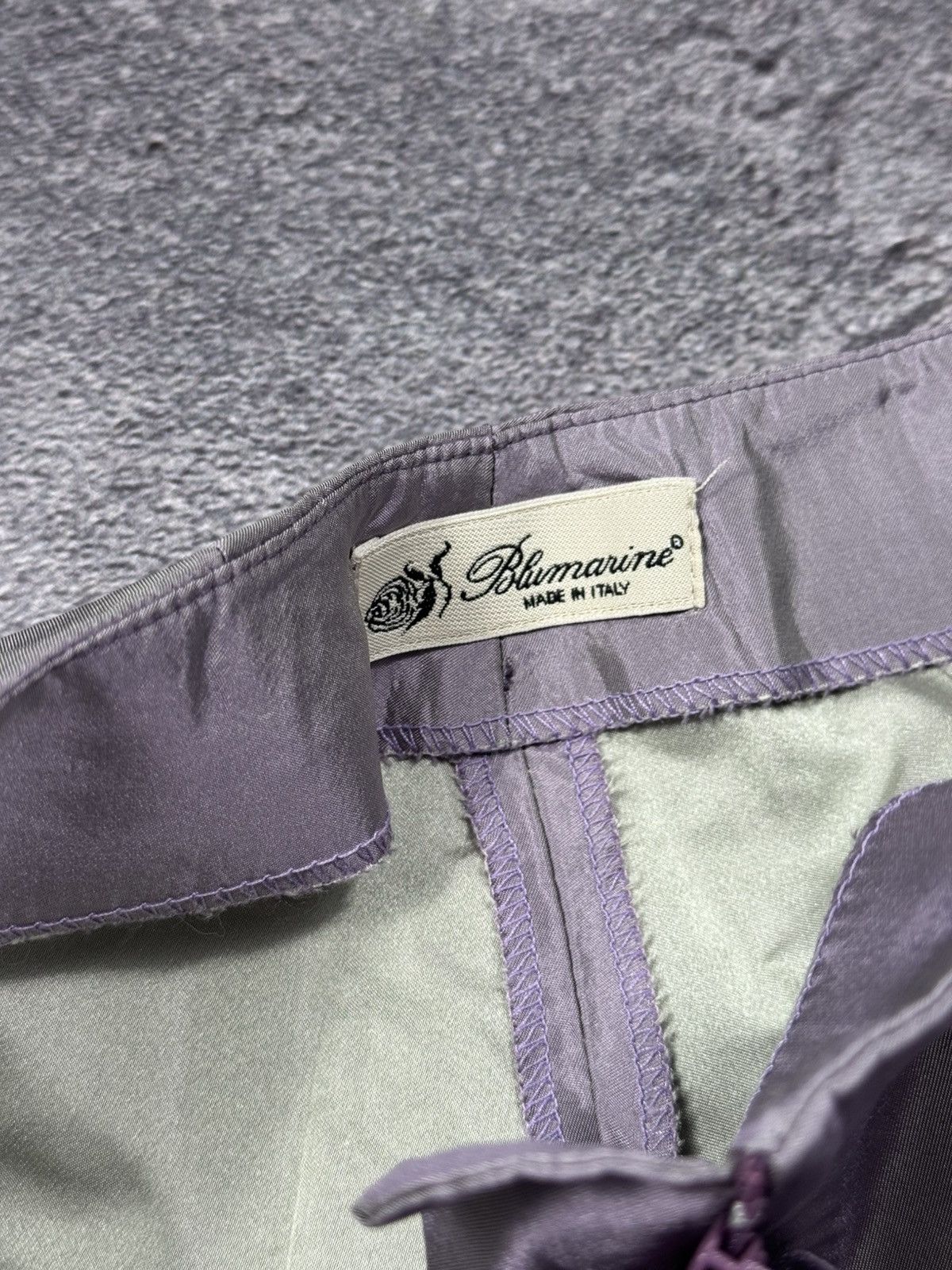Blumarine Blumarine 100% Silk Trousers Size 28" / US 6 / IT 42 - 3 Thumbnail