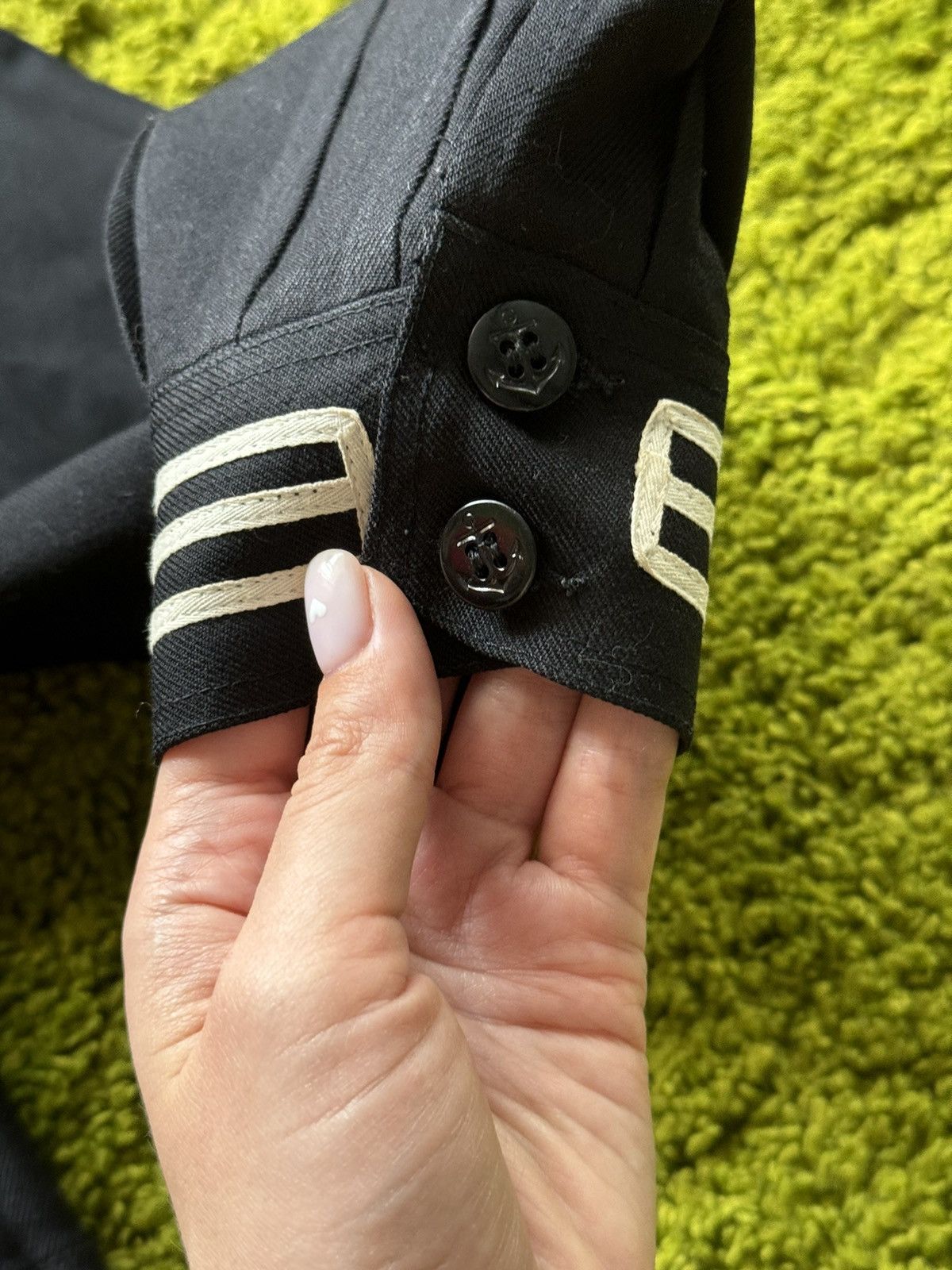 Vintage 🇺🇸 1970s vintage U.S.S Tripoli military army sailor jacket Size US M / EU 48-50 / 2 - 7 Thumbnail