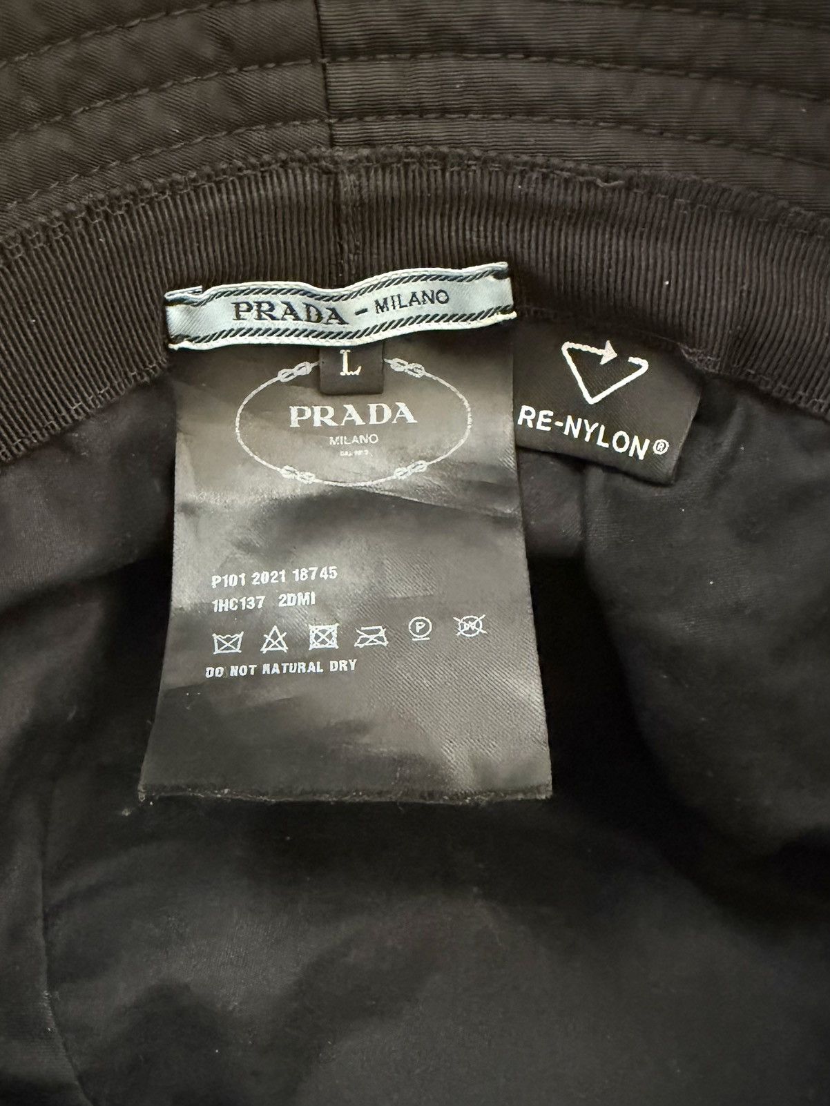 Prada Prada Nylon Bucket Hat Size ONE SIZE - 5 Thumbnail
