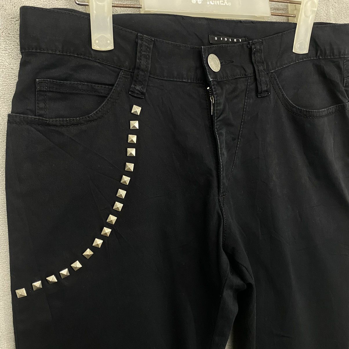 Sisley Vintage Sisley Punk Pants style💥 Size US 30 / EU 46 - 4 Thumbnail